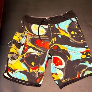 Volcom boys swim trunks